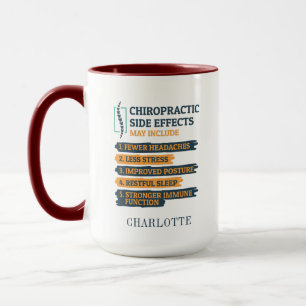 Mug Effets secondaires drôles de chiropratique Cadeau
