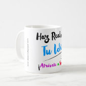 Mug Effiloche Faisceau réalité ton Idée modèle BLUE (Devant gauche)