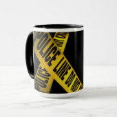 Mug Effiloche « POLICE LINE JO NOT CROSS (Devant gauche)
