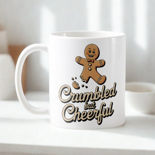 Mug Effondré mais joyeux   Humour de résilience de Noë