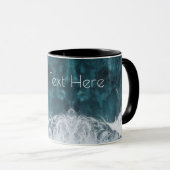Mug Effondrement des vagues océaniques (Devant droit)