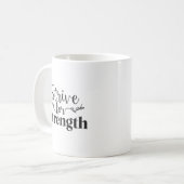 Mug Effort - Gymnase, Hustle, Succès (Devant gauche)