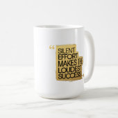 Mug Effort silencieux (Devant droit)