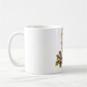 Mug Effraie sur une branche de chêne (Gauche)