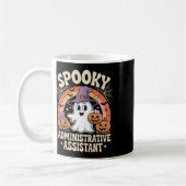 Mug Éffrayant administratif fantôme permanent Citrouil (Gauche)