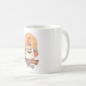 Mug Éffrayant Babe - Saison Éffrayante Halloween Super (Devant droit)