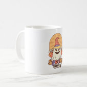 Mug Éffrayant Babe - Saison Éffrayante Halloween Super (Devant gauche)