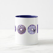 Mug Éffrayant beignets pourpres (Centre)