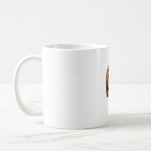 Mug Éffrayant Boston Terrier Chien Sorcière Halloween (Gauche)