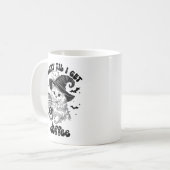 Mug Effrayant Café Lover Drôle Halloween (Devant gauche)