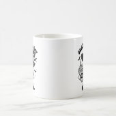 Mug Effrayant Café Lover Drôle Halloween (Centre)
