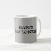 Mug Éffrayant Castlen Halloween Musique personnalisée (Devant droit)