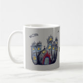 Mug Éffrayant Castlen Halloween Musique personnalisée (Gauche)