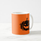 Mug Éffrayant Citrouille de rire | Halloween (Devant droit)
