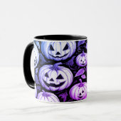 Mug Éffrayant Citrouille Halloween (Devant gauche)