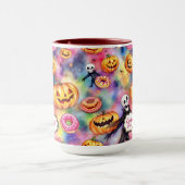 Mug Éffrayant Fun, Halloween, par Natasha Us (Centre)