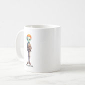 Mug Éffrayant, mais joli Zombie Kid - Adorable Macabre (Devant gauche)
