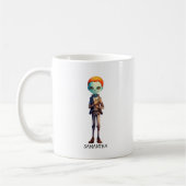 Mug Éffrayant, mais joli Zombie Kid - Adorable Macabre (Gauche)