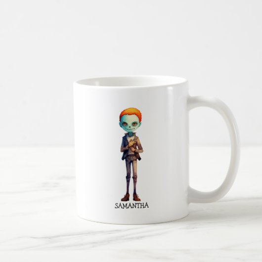 Mug Éffrayant, mais joli Zombie Kid - Adorable Macabre (Droite)