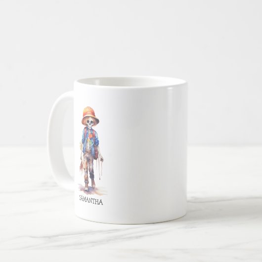 Mug Éffrayant, mais joli Zombie Kid - Adorable Macabre (Devant gauche)