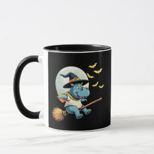 Mug Éffrayant Pastel Halloween Baby Moo Deng Hippo