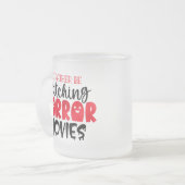 Mug éffrayant pour les amateurs de films (Devant gauche)