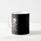 Mug Éffrayant Skeleton Ghost Est Il Halloween Déjà (Devant gauche)