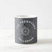 Mug Éffrayant Spider dans Spider Web (Centre)