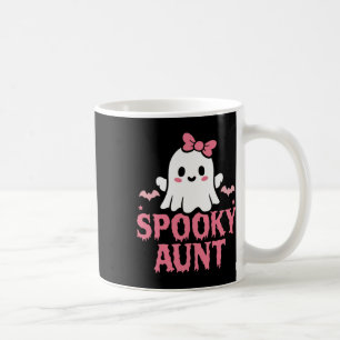Mug Éffrayante Tante Famille Mignonne Rose Blanc Fantô