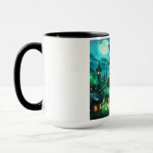 Mug Éffrayante verdure Halloween sorcière (Gauche)