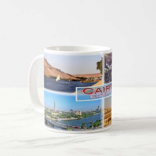 Mug EG Le Caire - Nil - Khan el Khalili - (Devant gauche)