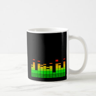 Mug Égaliseur Vibes du rythme de la musique graphique 