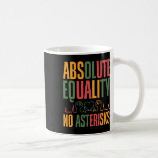 Mug Égalité Absolue Sans Astérisques Juneteenth Droits