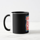 Mug Égalité Amour et respect Mois de la fierté (Gauche)