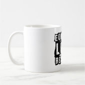 Mug Égalité Amour et respect Mois de la fierté (Gauche)