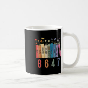 Mug Egalité des droits Livre Flower 8647 Trump Feminis