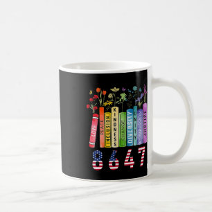 Mug Egalité des droits Livre Flower Anti Trump Feminis