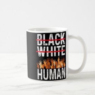 Mug Égalité humaine noir blanc Appare Mois de l'histoi