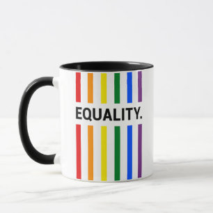 Mug Egalité Pride Arc-en-ciel
