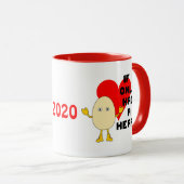 Mug Egghead anti-Valentine (Devant droit)