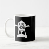 Mug Egghead Bbq Smoker Grill Drôle Cadeau (Gauche)