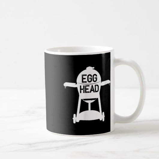 Mug Egghead Bbq Smoker Grill Drôle Cadeau (Droite)