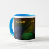 Mug Eggplant and Lemon cup,  clássica, 325 ml (Devant gauche)