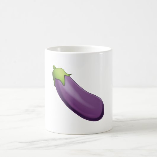 Mug Eggplant - Emoji (Centre)