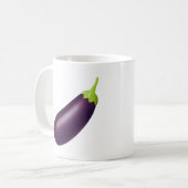 Mug Eggplant Emoji (Devant gauche)