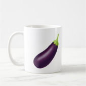 Mug Eggplant Emoji (Gauche)