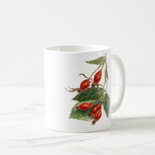 Mug "églantier sauvage"  (Devant droit)