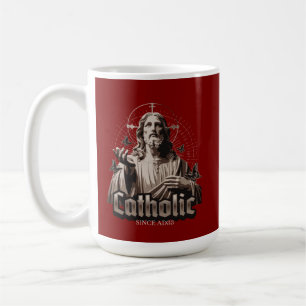 Mug Église Catholique Romaine depuis AD33 Jésus Christ