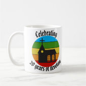 Mug Église - Célébration de 20 ans de dévotion (Gauche)