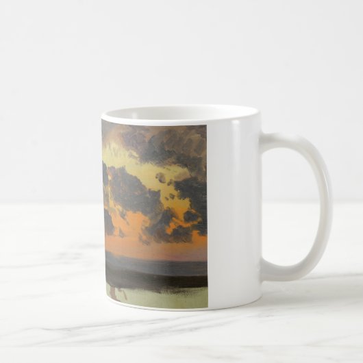 Mug Église de Frederic Edwin - ciel au coucher du (Droite)